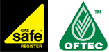 Gas Safe Logo, Offtec Logo